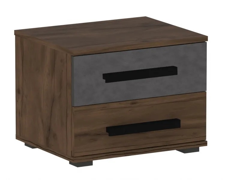 Тумба прикроватная с двумя ящиками 